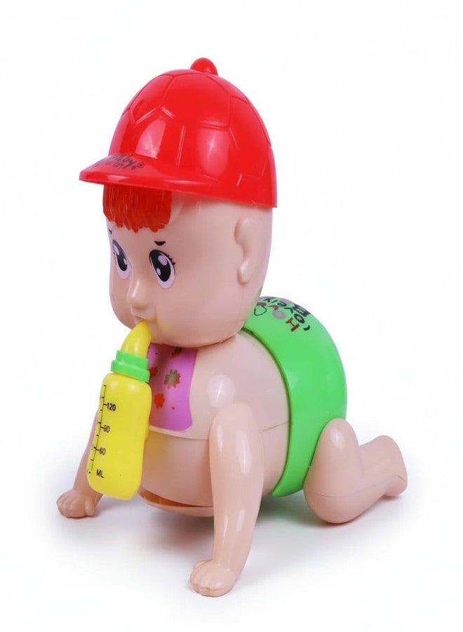 BRAVIADECOR Bravia Crawling Baby Toy (1 Year Warranty) Crawling Dancing Musical Spinning Rolling 1 2 3 4 Years Children Babies Lights Sound Toys for Kids Educational Model - 19 - Image 1